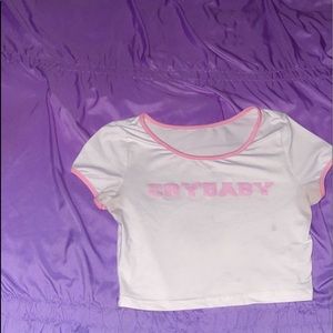 Crybaby crop top